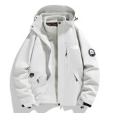 کاپشن دو پوش پلار دار دو قلو (گورتکس) مارک North face کد 99699