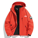 کاپشن دو پوش پلار دار دو قلو (گورتکس) مارک North face کد 99699