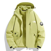 کاپشن دو پوش پلار دار دو قلو (گورتکس) مارک North face کد 99699