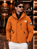 کاپشن دو پوش پلار دار دو قلو (گورتکس) مارک North face کد 99699